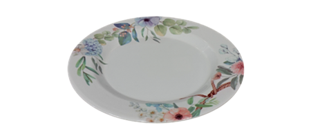 图片 P1007-11 1p round plate 11 print/1*72