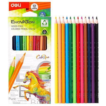 图片 EC113-12 Enovation Colored Pencil 12 Colors/1*144